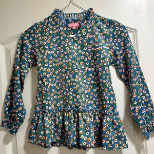 Bisby kids floral cord top